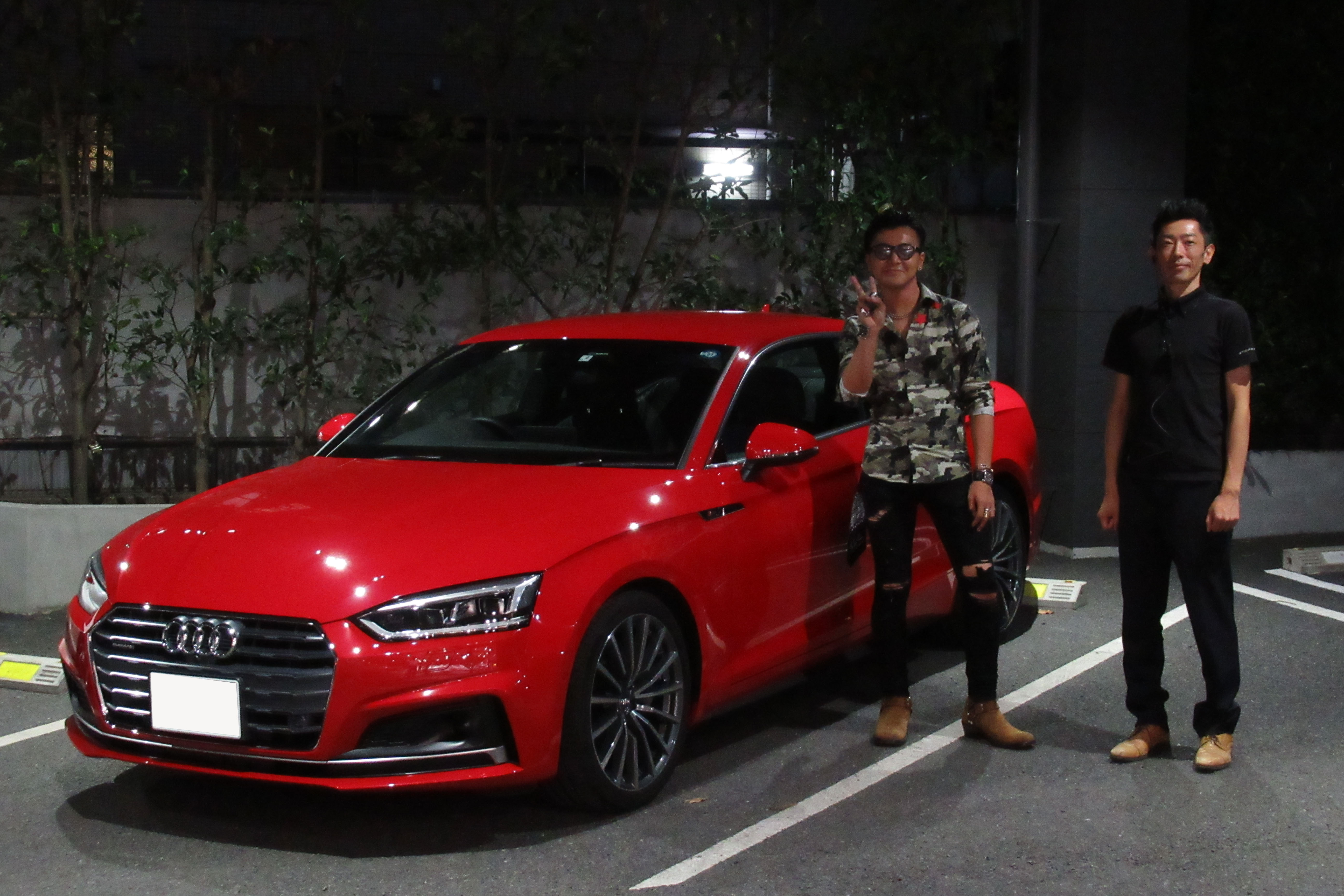 17y アウディ A5クーペ タンゴレッドメタリック | Toprank