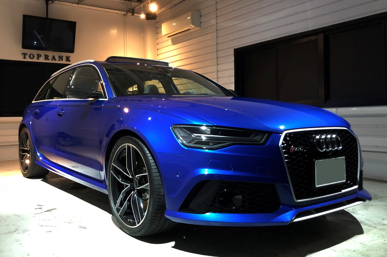 16y アウディ RS6アバント セパンブルーPE | Toprank