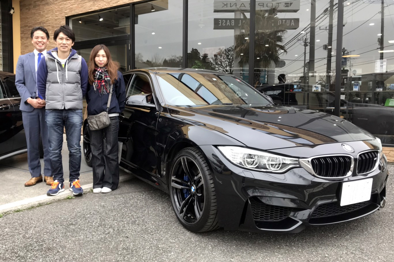 15y BMW M3セダン DCT ブラックサファイア | Toprank