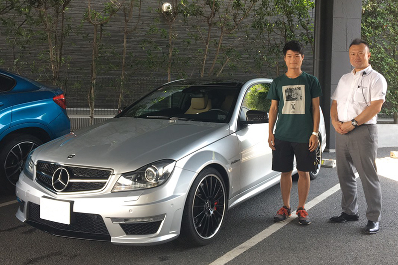 12y M ベンツ C63 Amg クーペ イリジウムシルバー Toprank