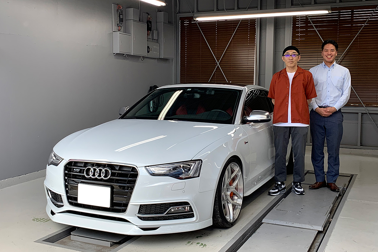 14y アウディ S5クーペ 3.0TFSI クワトロ グレイシアホワイト | Toprank