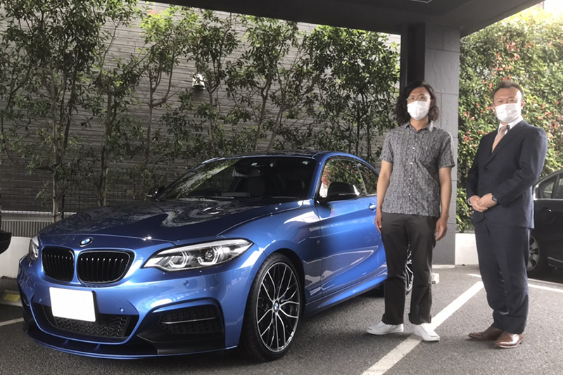 18y Bmw M240i クーペ エストリルブルー Toprank