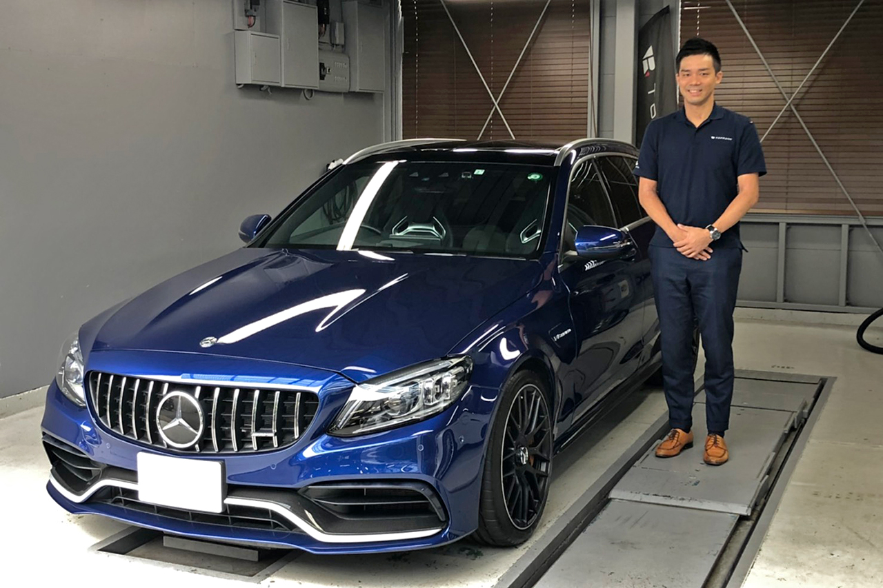 19y M・ベンツ C63 S ステーションワゴン ブリリアントブルー | Toprank