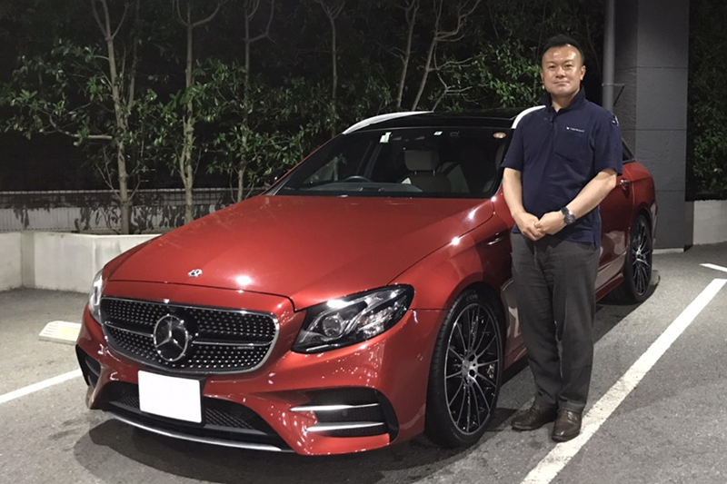 17y メルセデスamg E43 4マチック ワゴン エクスクルーシブパッケージ ヒヤシンスレッド Toprank