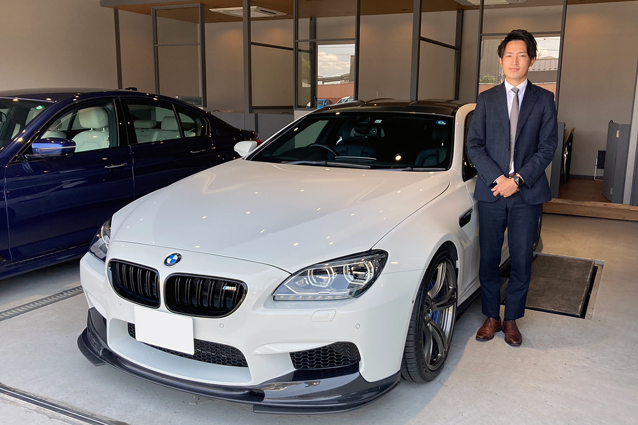 13y BMW M6グランクーペ アルピンホワイト | Toprank 