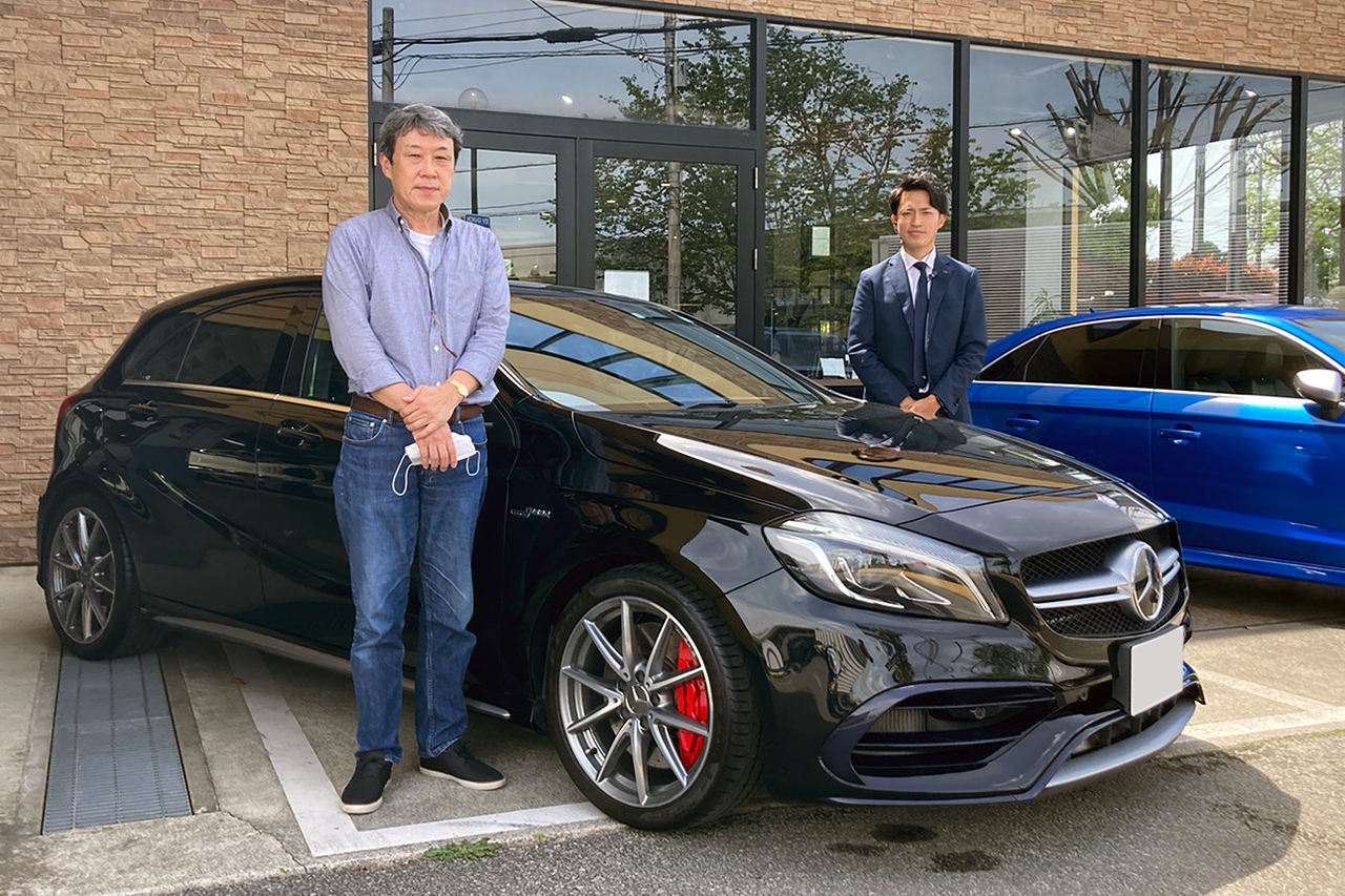 17y メルセデスAMG A45 4MATIC 後期モデル レーダーセーフティPKG 