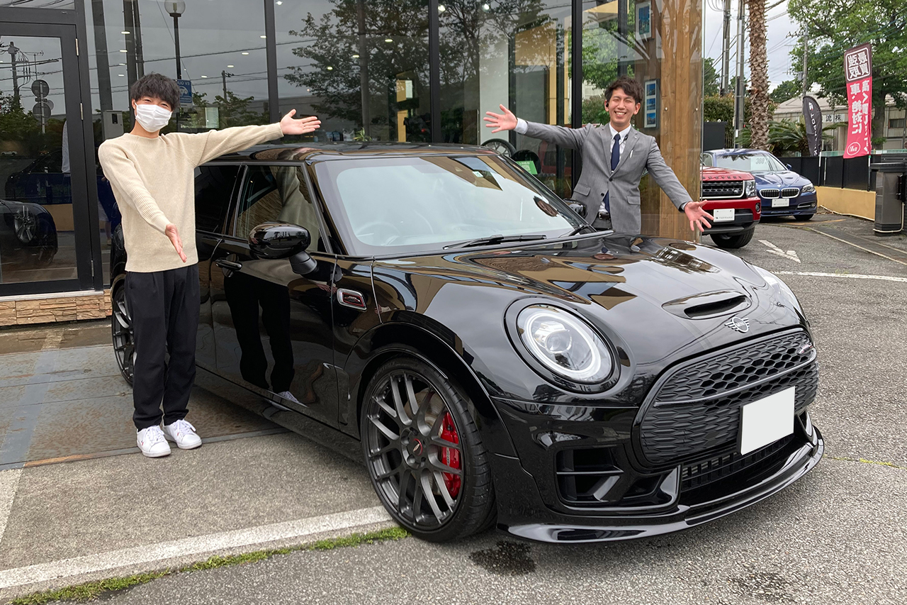 19y ミニ ジョンクーパーワークス クラブマン ミッドナイトブラック 