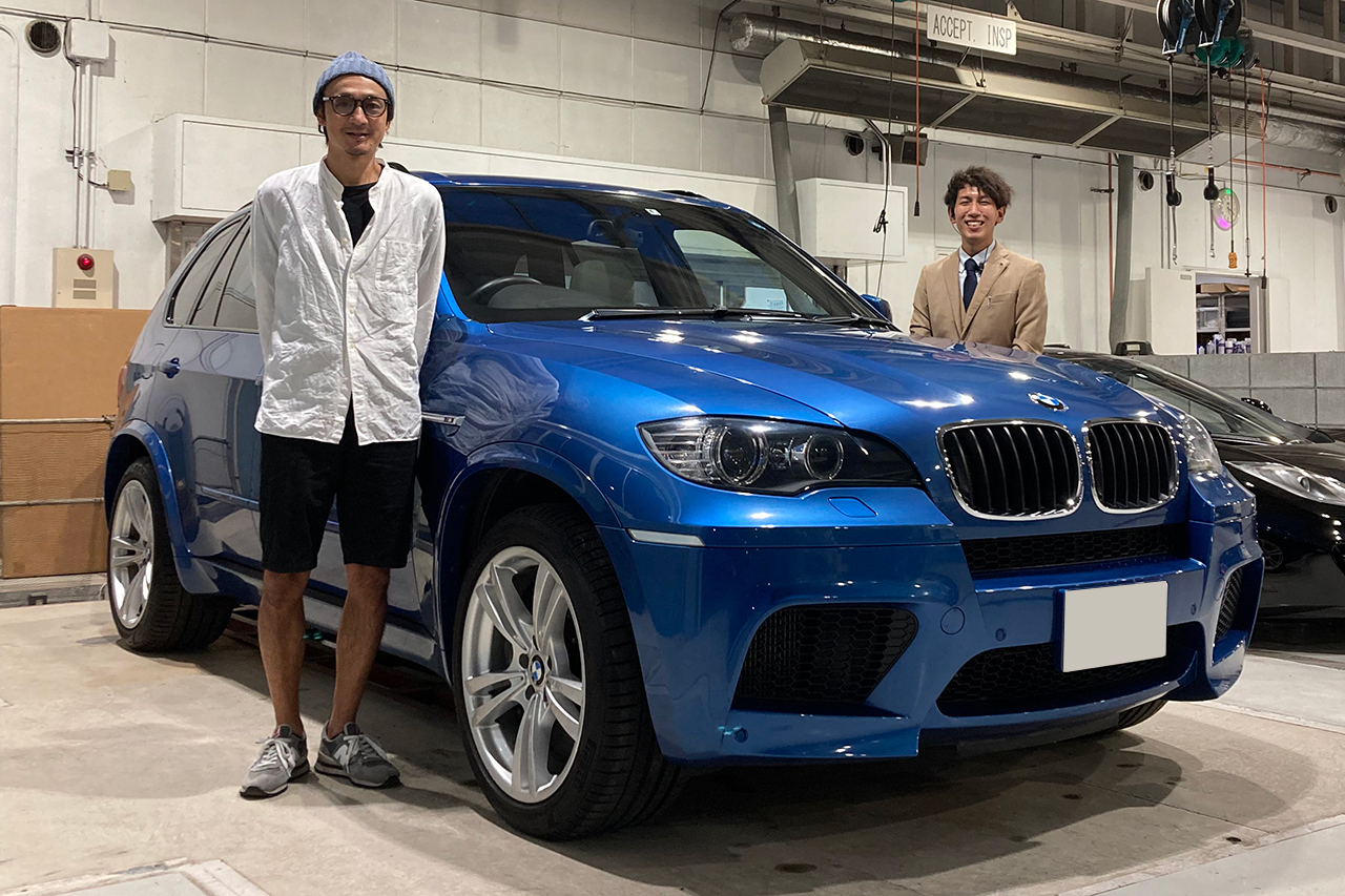 12y BMW X5 M モンテカルロブルー