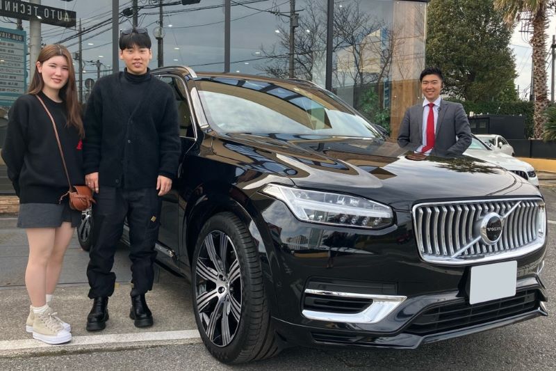 21y ボルボ XC90 リチャージPHV T8 AWD インスクリプション オニキス 