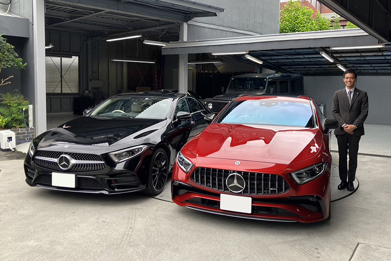 22y メルセデス・AMG CLS53 4MATIC＋ ヒヤシンスレッド