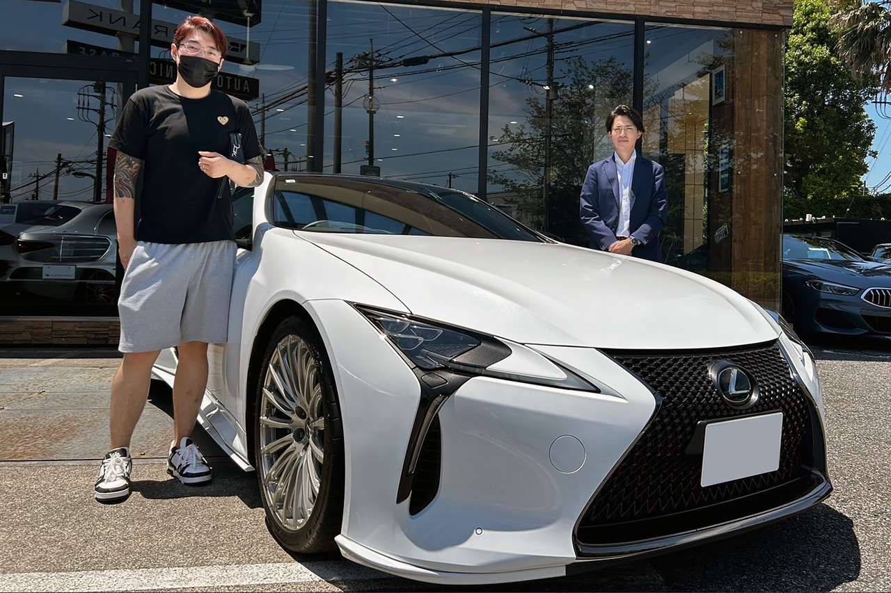 R2年式 レクサス LC500 Sパッケージ ホワイトノーヴァガラスフレーク 