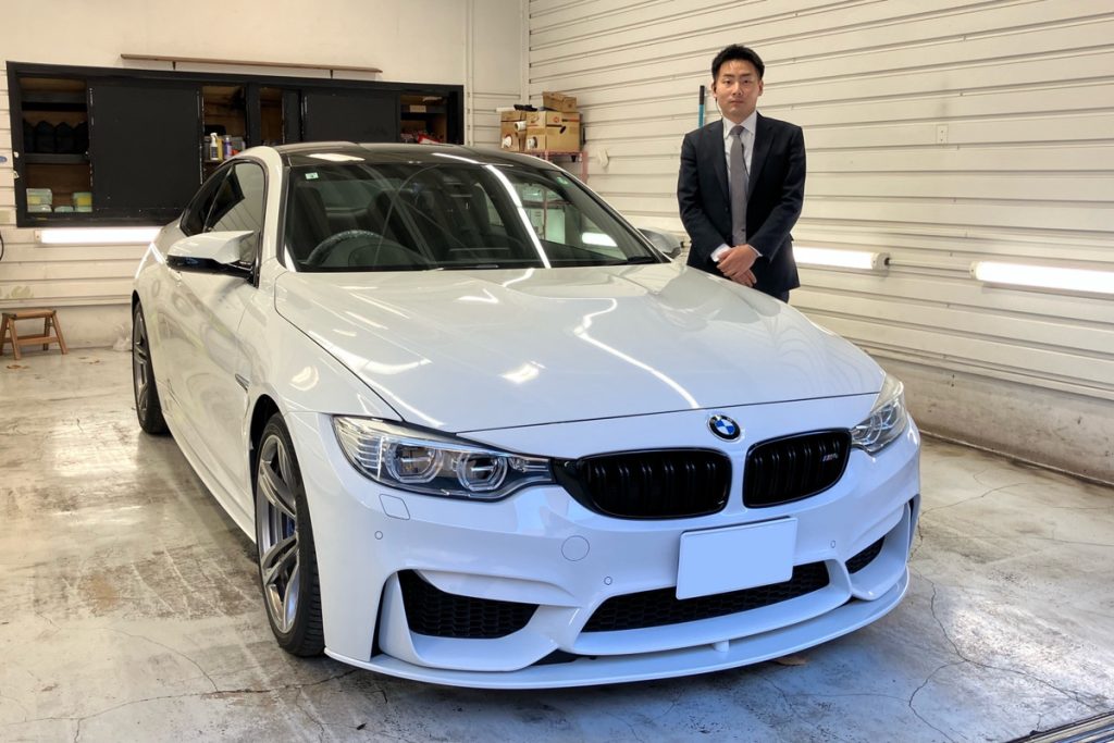 17y BMW M4 クーペ ホワイト