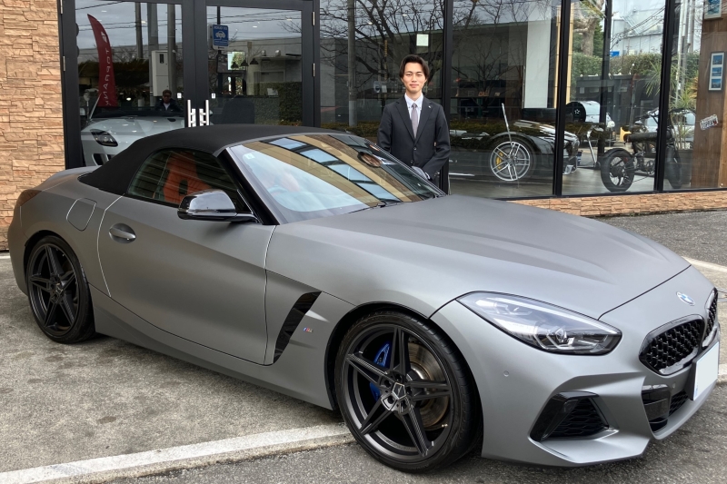 19y BMW Z4 M40i フローズングレーラッピング | Toprank