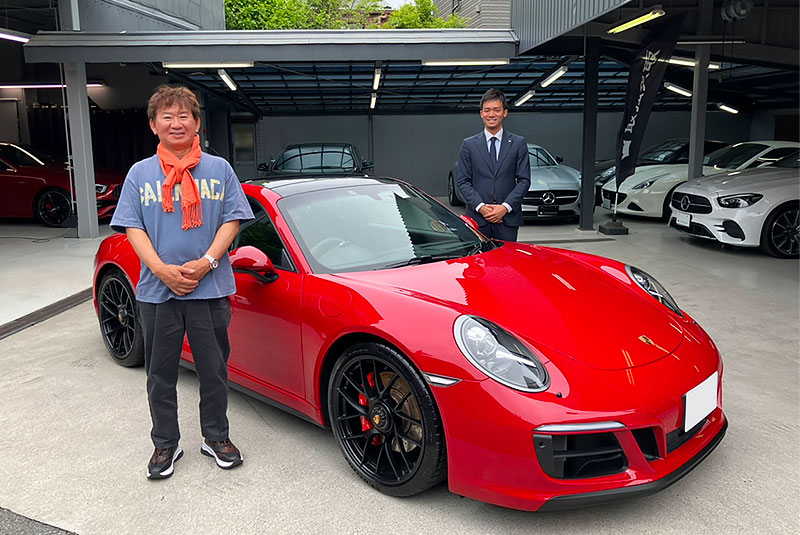 19y ポルシェ 911カレラGTS PDK カーマインレッド