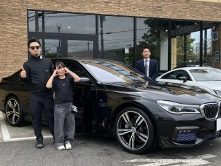 17y BMW 740Ld xDrive Mスポーツ ブラックサファイアメタリック
