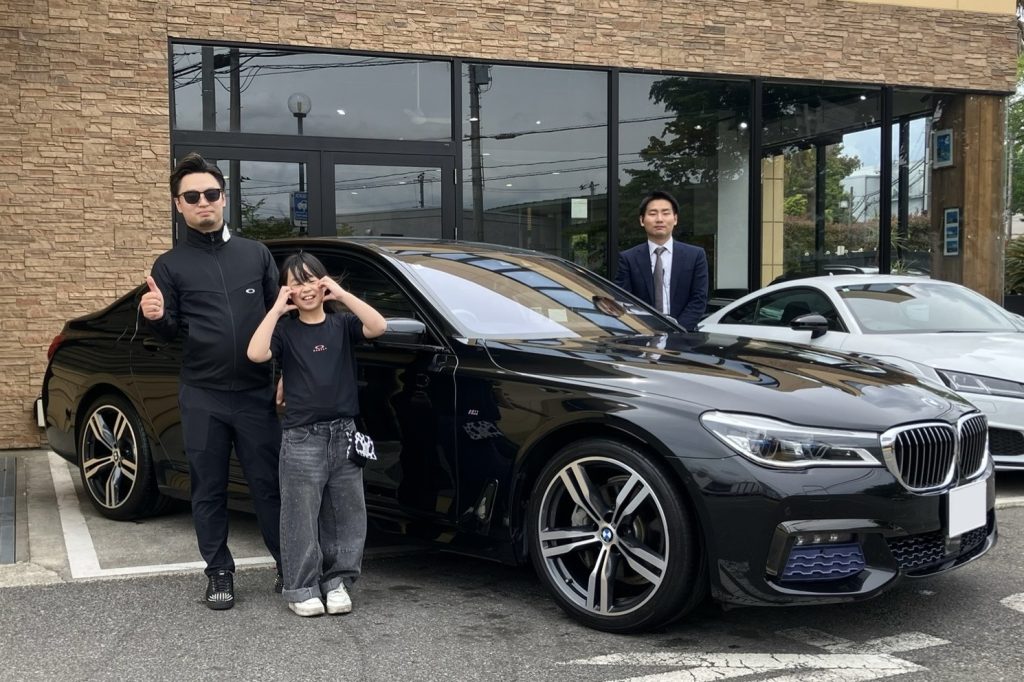 17y BMW 740Ld xDrive Mスポーツ ブラックサファイアメタリック