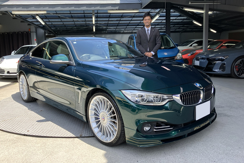 16y BMWアルピナ B4 ビターボ クーペ アルピナグリーン