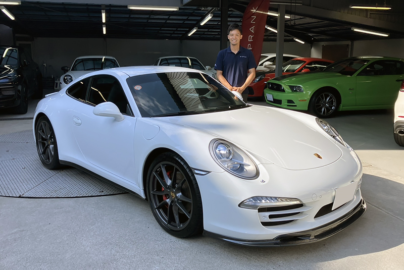 15y ポルシェ 911カレラ4S PDK スポーツクロノPKG ホワイト