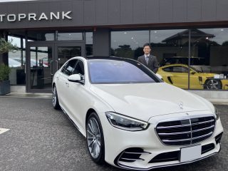 22y M・ベンツ S400d 4MATIC ロング ダイヤモンドホワイト