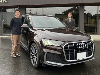 21y アウディ Q7 Sラインリミテッド バリークブラウンメタリック