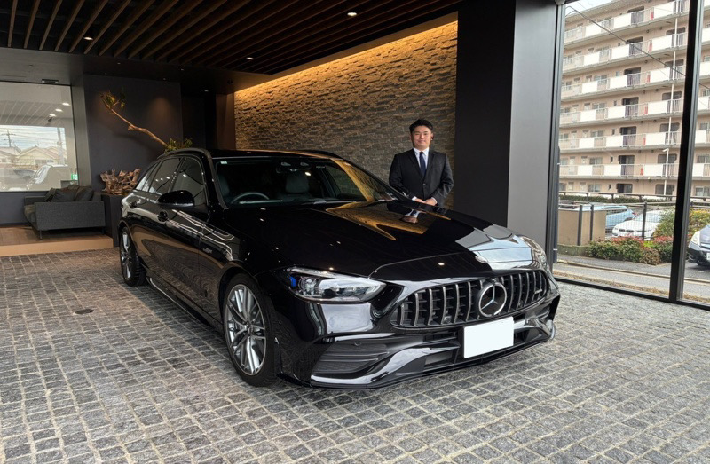 22y C43ワゴン　オブシディアンブラック