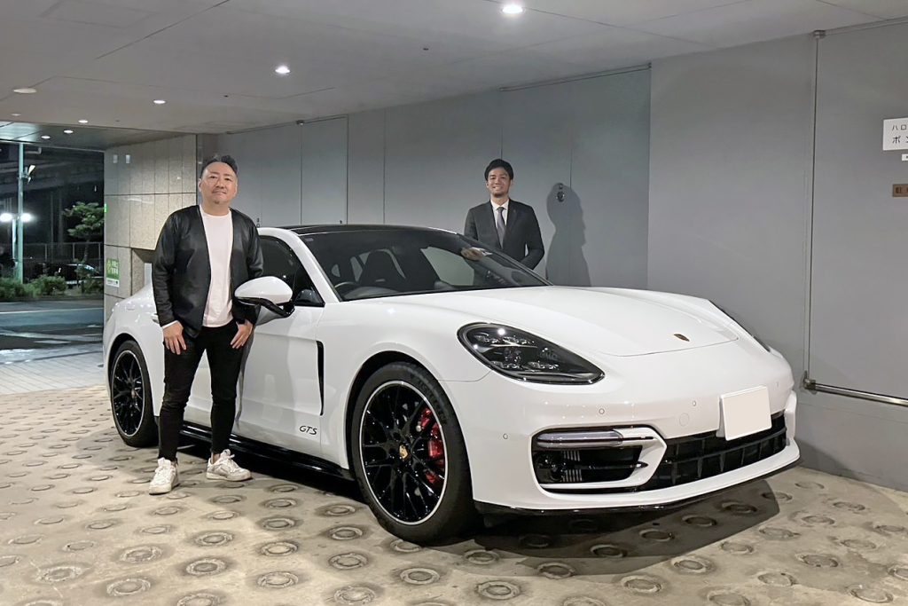 24y ポルシェ パナメーラGTS GTSインテリアPKG キャララホワイトメタリック