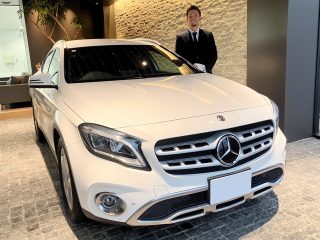 18y M・ベンツ GLA220 4MATIC ポーラーホワイト