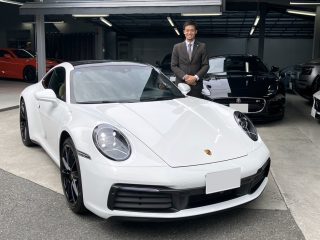22y 911カレラ PDK ホワイト スポーツクロノPKG